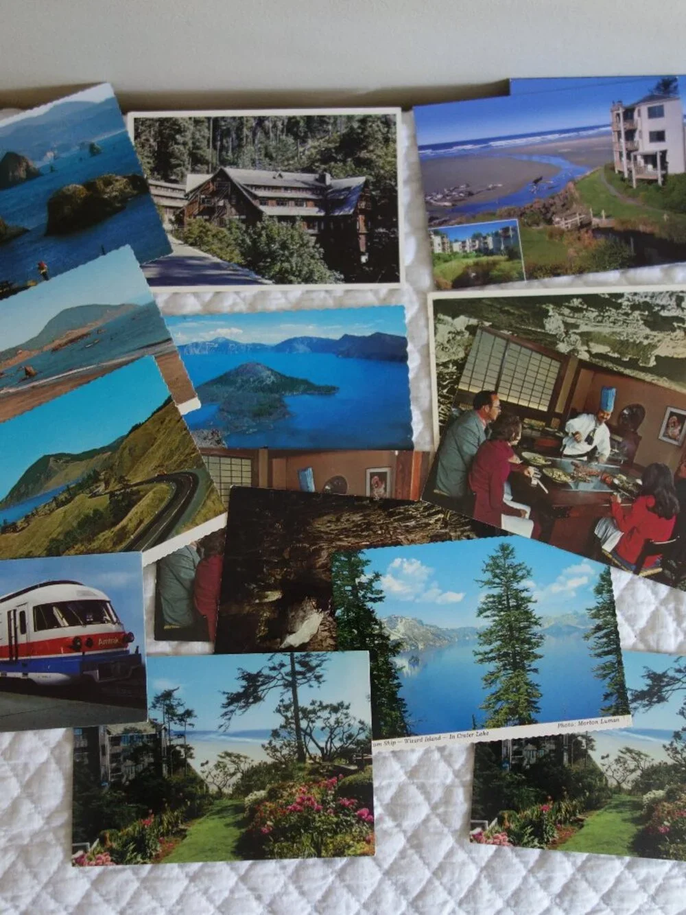 Lot of 14 unused Vntg Oregon Postcards